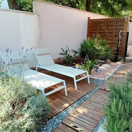 O Jardin Provencal, Logement Independant Entier, Piscine, Spa, Jardin Privat bolig *