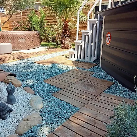 O Jardin Provencal, Logement Independant Entier, Piscine, Spa, Jardin Privat bolig *